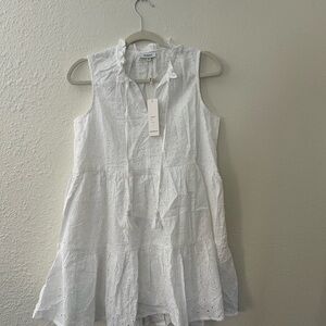 Tolani White Eyelet Blouse